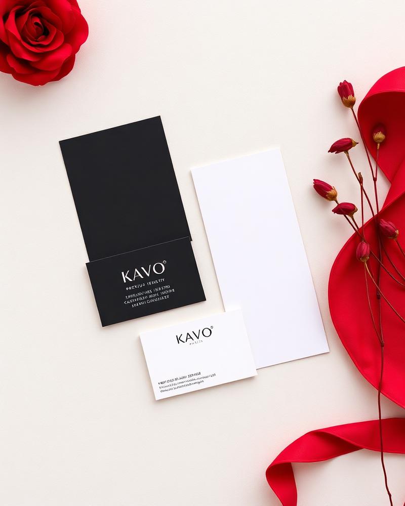 KAVO brand identity project designed by Crevia